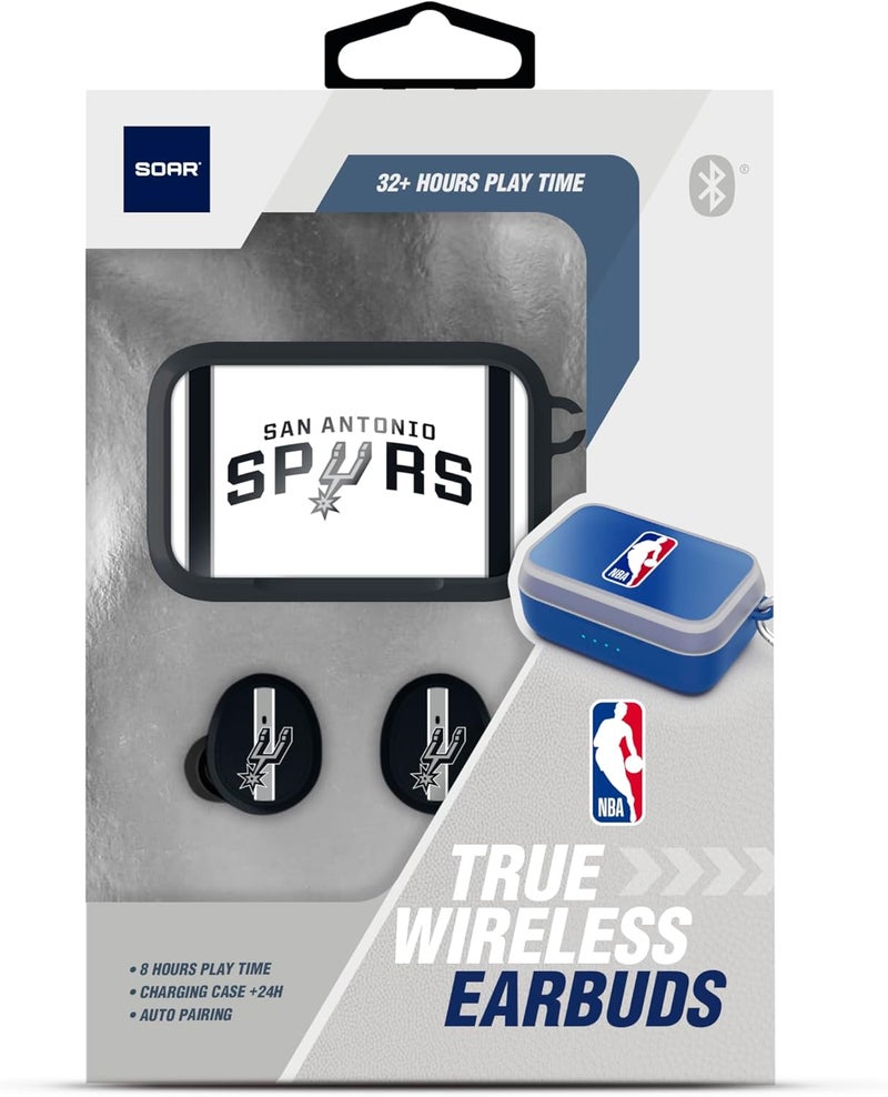 SOAR NBA Wireless Sport Earbuds: Comfortable Fit & Convenient Charging - Image 3